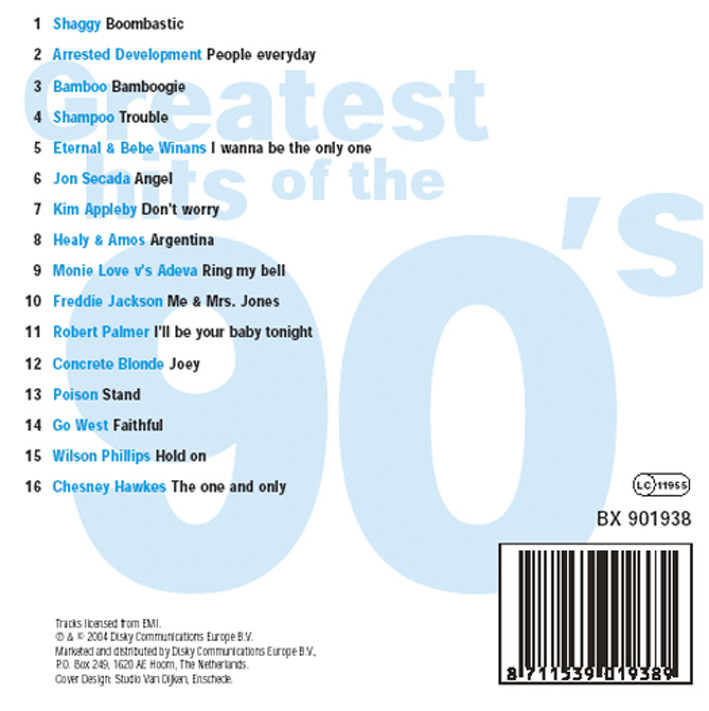 Greatest Hits Of The 90s Vol 03 Back Cd Covers Cover Century Over 500 000 Album Art Covers For Free